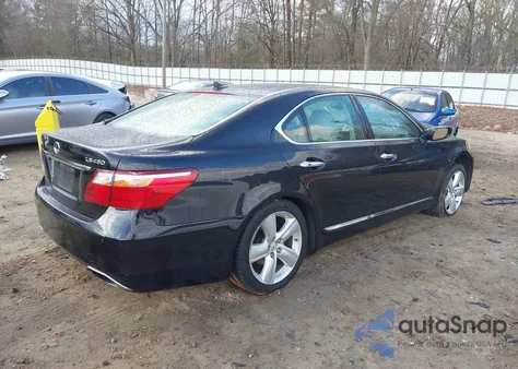 2010 Lexus Ls 460 z USA, uszkodzony, nr VIN JTHBL5EF1A5092734